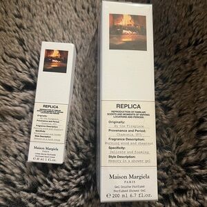 Maison Margiela By the Fireplace shower gel & hand cream Bundle